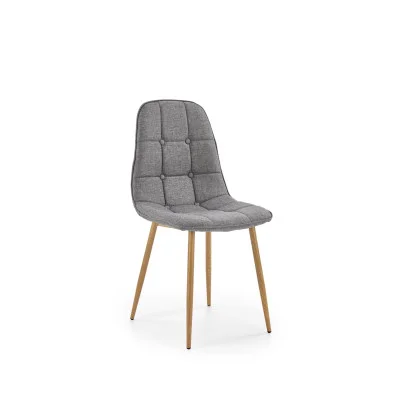 K 316 CHAIR, GREY / HONEY OAK